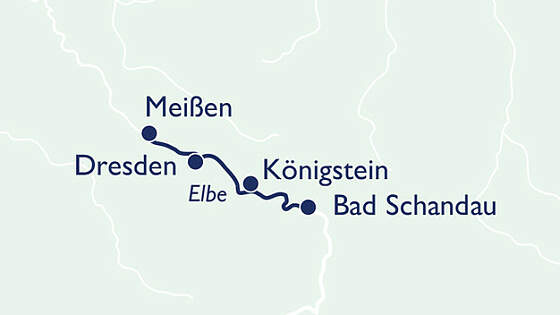MS Sans Souci: Weihnachtsmärkte an der Elbe